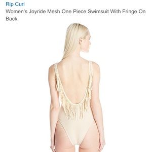 Rip Curl Fringe back Mesh one piece!
